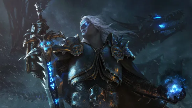 Hình nền World of Warcraft (WOW) - Lich King 4K