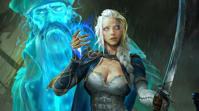 World of Warcraft (WOW) - Guerrera Jaina Proudmore baixada