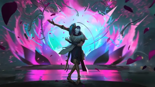 Svjetski hodač 'Jhin' - League of Legends (LOL) 4K pozadina