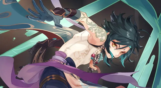 il ragazzo piu preoccupato dell'anime xiao | genshin impact scarica