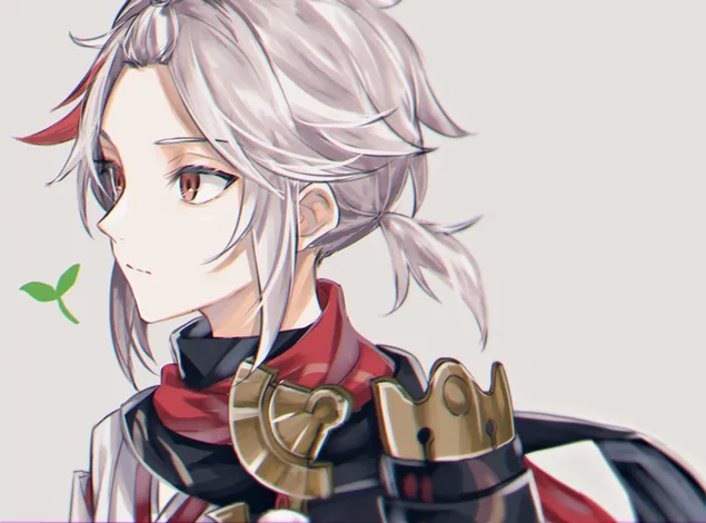 Páipéar balla Buachaill is measa Kazuha Kaedehara | Tionchar Genshin2K