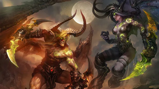 (WOW) World of Warcraft: Demon Hunter versus Demon King