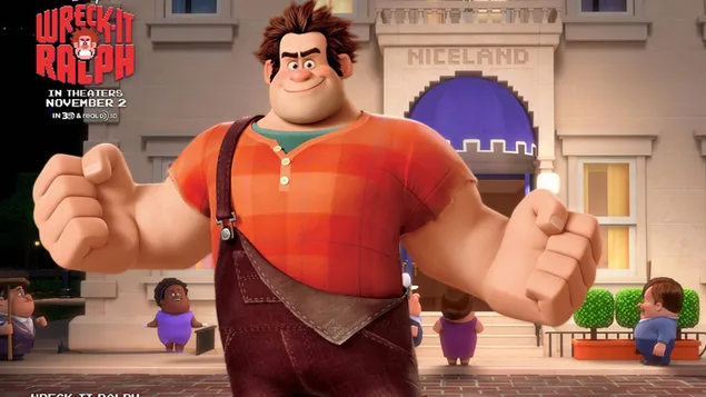 Taustpilt Wreck It Ralph – Ralph 2K