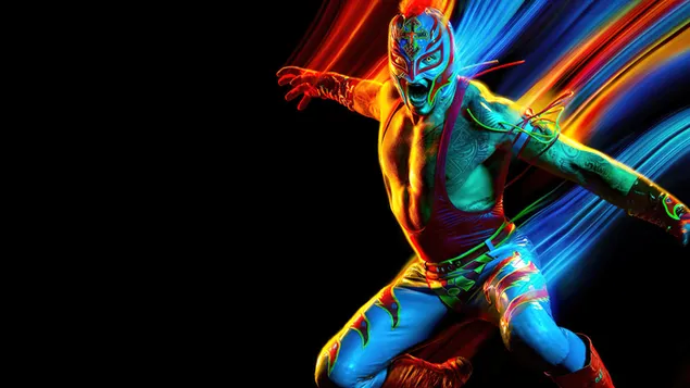 Páipéar balla WWE 2k22 - Rey Mysterio4K