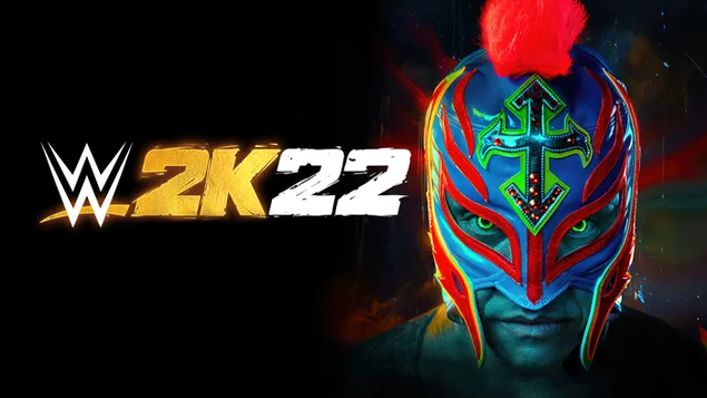 Páipéar balla WWE 2k22 : Rey Mysterio4K