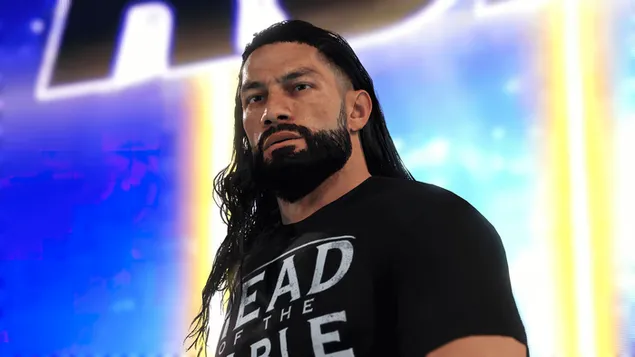 Páipéar balla WWE 2k22 - Reigns na Róimhe4K