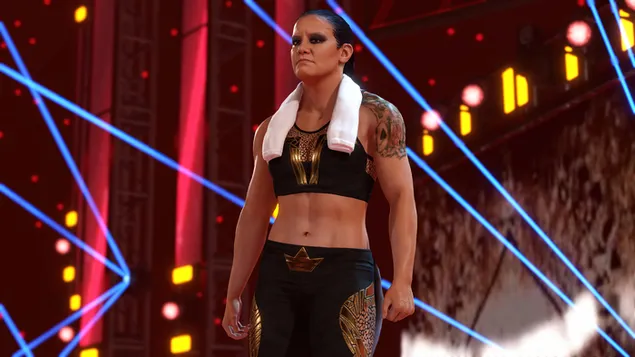 Páipéar balla WWE 2k22 - Shayna Baszler4K