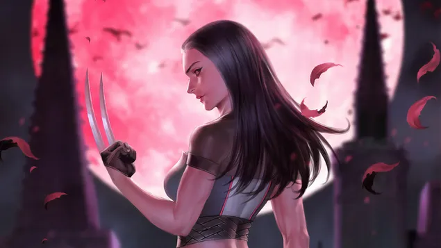 סרט אקס-מן: X-23 (Fanart) 4K טפט