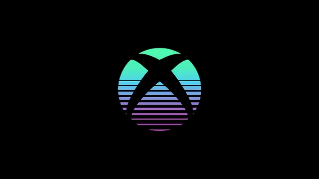 Xbox ロゴ 黒の背景