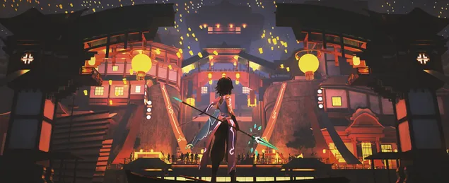 Xiao | alone ready for war night (Genshin Impact) download