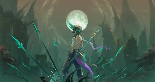 Xiao - Genshin Impact (オンライン ビデオ ゲーム) 6K 壁紙