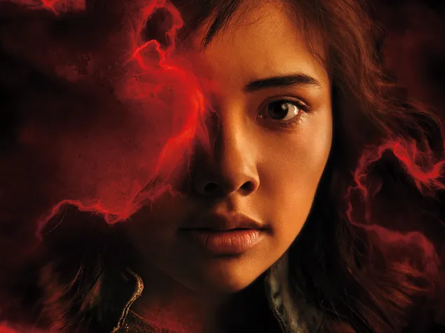 Tapeta Xochitl Gomez ako America Chavez vo filme Doctor Strange v Multiverse of Madness 2K