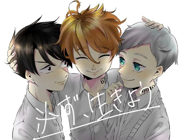 Yakusoku No Neverland 2K sfondo