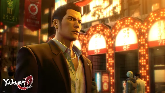 Yakuza 0 - kazuma kiryu 4K 壁紙