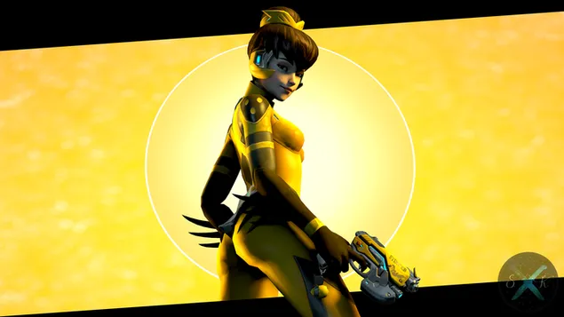 Tapeta Žlutá d.va 4K