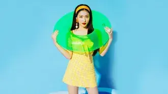 Yeri (Kim Ye Rim) din „Red Velvet” (K-pop Band) 4K imagine de fundal