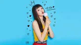 Yerin (Jung Ye-rin) iz 'GFriend' (K-pop Band) 4K ozadje