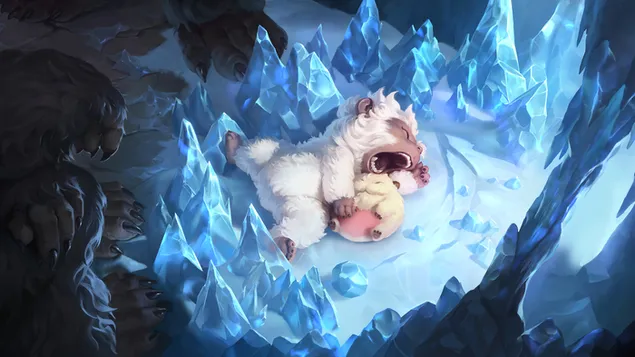 Шпалери Yeti Yearling (Legends of Runeterra) - League of Legends (LOL) 4K