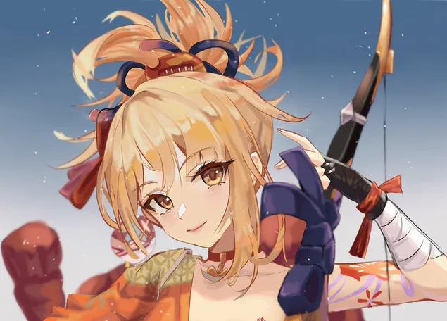 ioimiia's prilichno velike ochi i plava kosa (ganskhin impatst) preuzmi