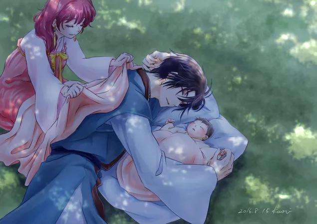 Yona of the Dawn: Yona & Hak Child 2K bakgrunn
