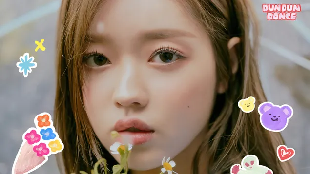 YooA i 'Dun Dun Dance' MV Shoot [2021] fra 'Oh My Girl' (K-Pop Band) 4K baggrundsbillede