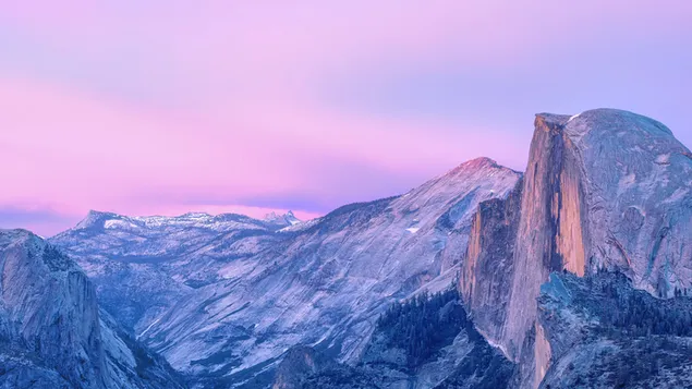 Yosemite National Park in de Sierra Navada-berg in Californië download