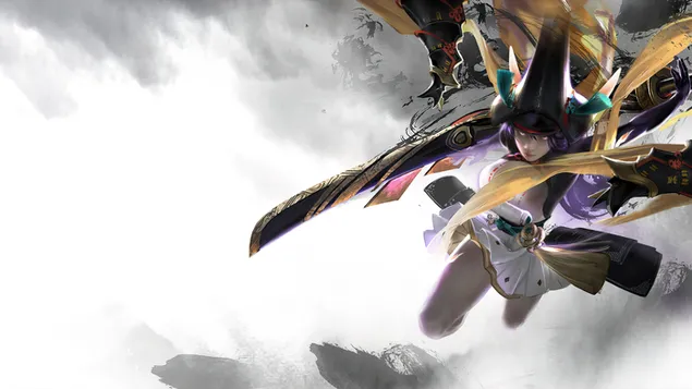 Yoto Hime - Naraka Bladepoint (онлайн-видеоигра) 4K обои