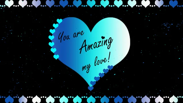 You are amazing HD wallpaper