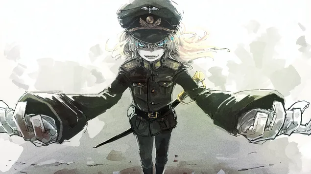 Live wallpaper Tanya von Degussa  Youjo Senki DOWNLOAD FREE 1380907272