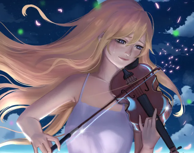 your lie in april - kaori miyazono violinist download