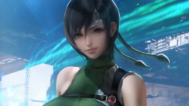 Yuffie Kisaragi - Final Fantasy VII Remake (Videojuego) 4K fondo de pantalla