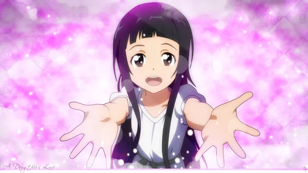 Yui of Sword Art Online 4K bakgrunn