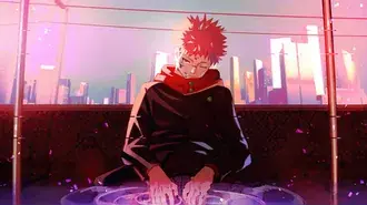 Yuji Itadori | Jujutsu Kaisen 4K achtergrond
