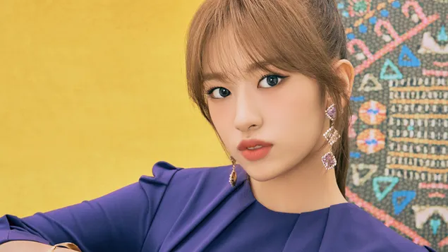 Yujin في جلسة تصوير MV لـ 'Bloom * Iz' (2020) من IZ * ONE (فرقة K-Pop) 4K خلفية
