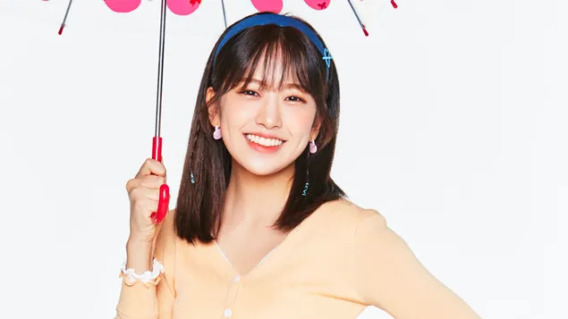 Yujin في جلسة تصوير MV لأغنية Oneiric Diary [2020] من IZ * ONE (فرقة K-Pop) 4K خلفية