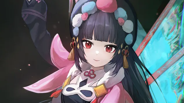 Yun Jin (Geo Polearm Character) - Genshin Impact [在線視頻遊戲] 4K 壁紙