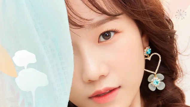 Taustakuva Yuri IZ*ONE [K-Pop Band] Bloom*Iz MV Shootissa (2020) 4K