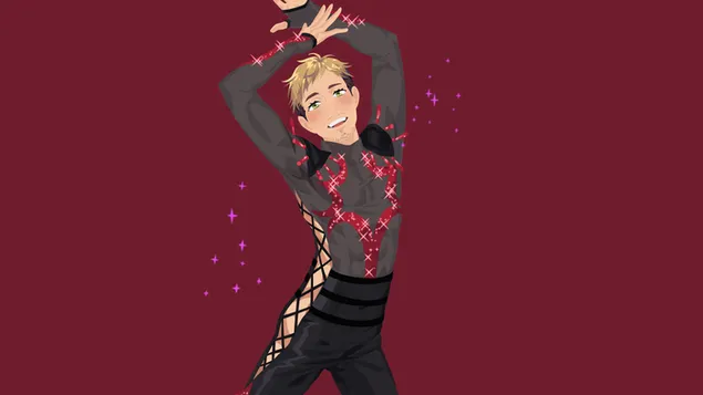 Yuri!!! On Ice - Christophe Giacometti (Vector) 4K wallpaper