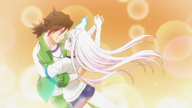 Yuuna og de hjemsøgte varme kilder 2K baggrundsbillede