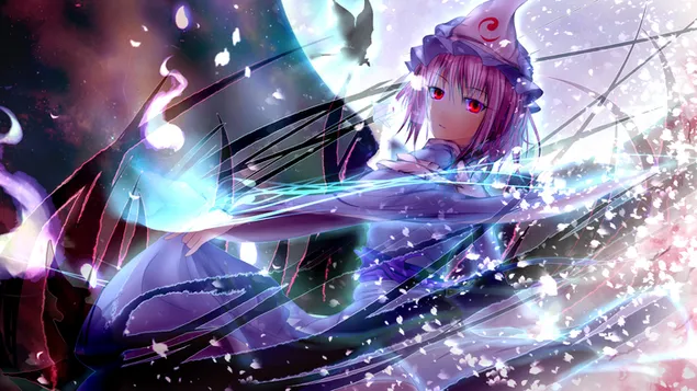 Taustakuva Yuyuko Saigyouji 4K