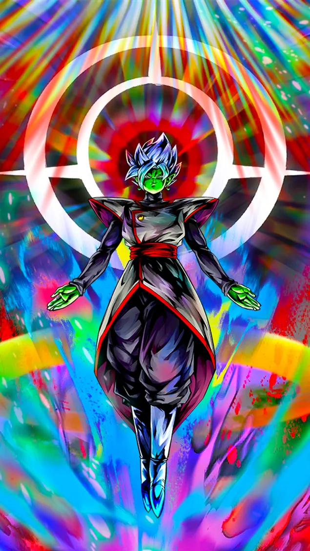 Zamasu / Zamasu 合并了来自《龙珠传奇》的 [Dragon Ball Super] 艺术 (Android/iPhone) 2K 壁纸
