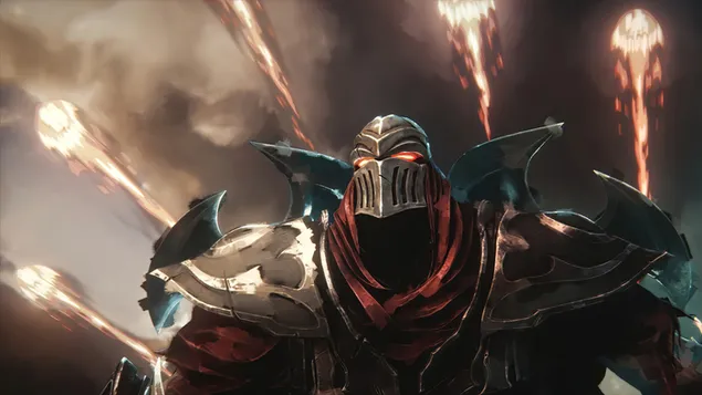 'Zed' Legends of Runeterra (Anime FA) - League of Legends (LOL) 4K achtergrond