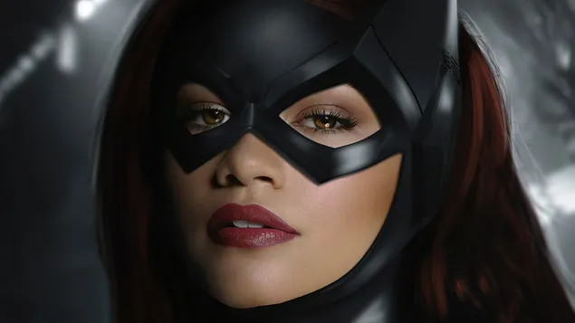 Zendaya kaip Batgirl 4K ekrano užsklanda