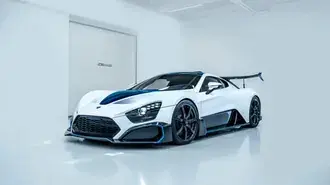 Zenvo TSR-S bela 2K ozadje