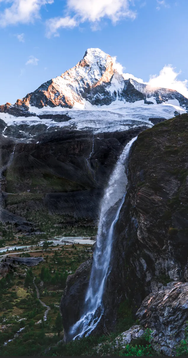 Zermatt Zwitserland 2K achtergrond
