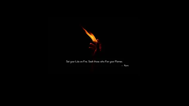 Zet je leven in vuur en vlam - Rumi download