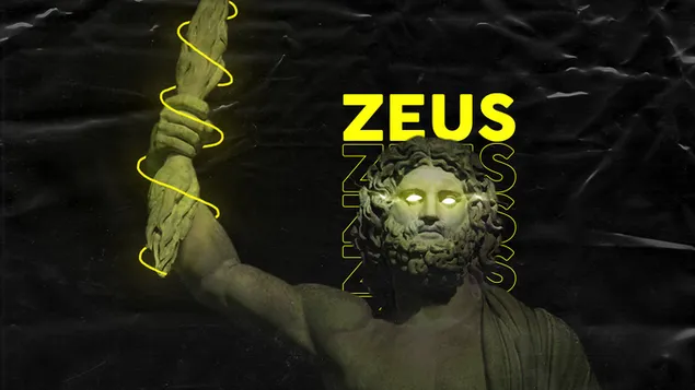 Zeus Neon HD tapet
