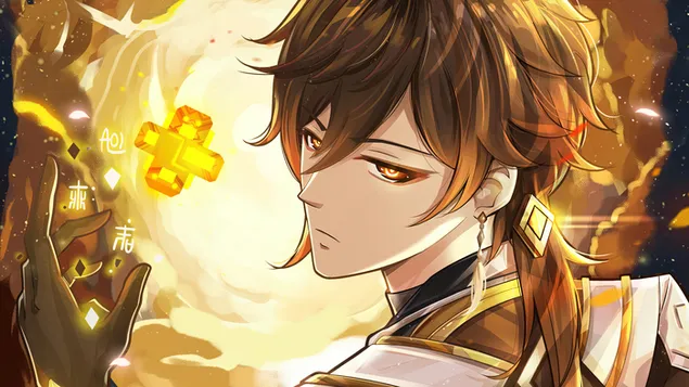 ژونگلی | Genshin Impact | (انیمه بازی ویدیویی) کاغذدیواری  4K