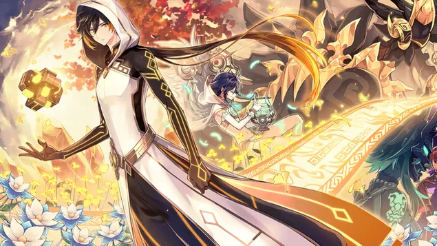 中立 - Genshin Impact (在線電子遊戲) 4K 壁紙