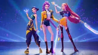 zoi, rumi i mira (gruppa devushek huntrix) | k-pop demon hunters (fil'm) skachat'